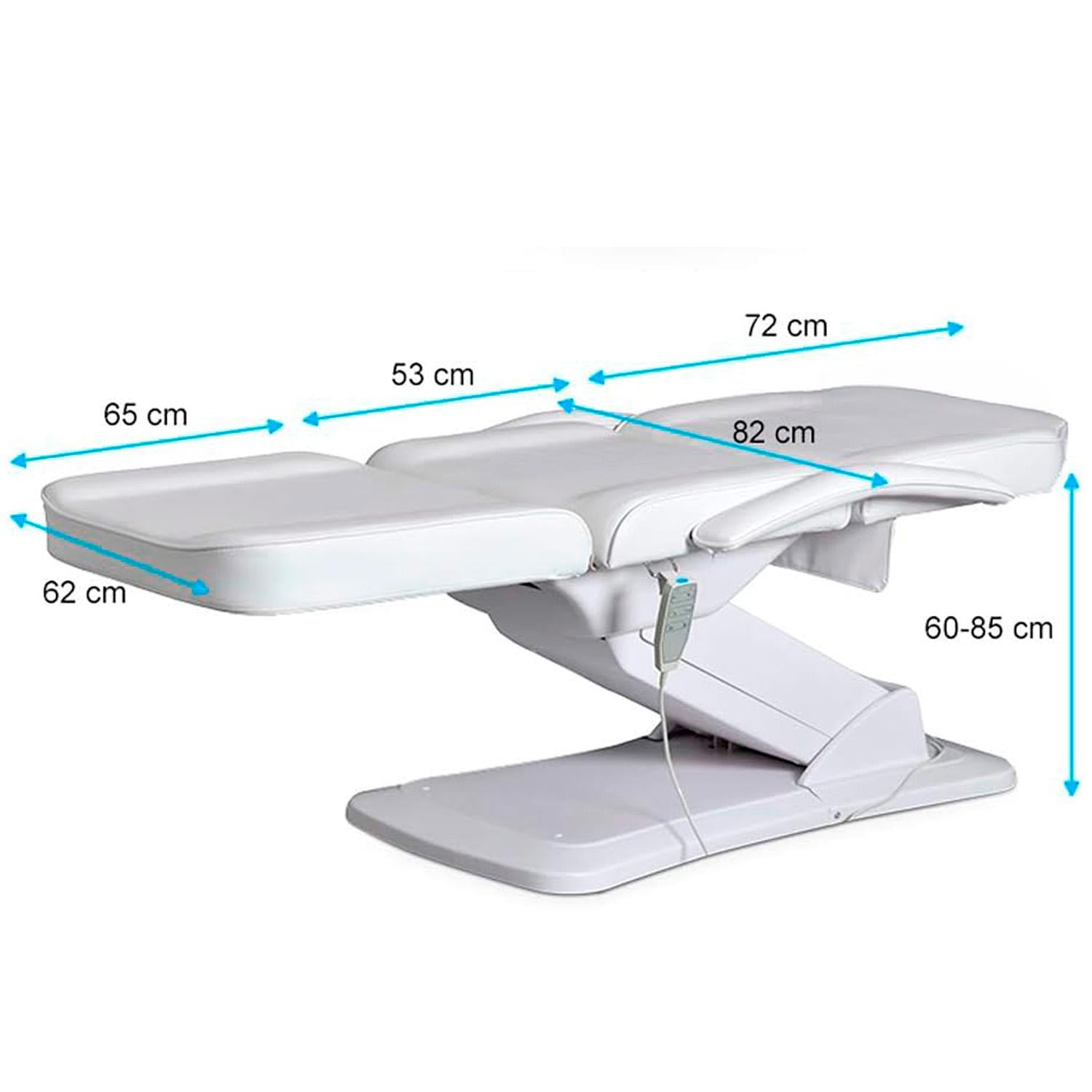 SILLÓN COSMETOLÓGICO CUERPO ULTRA ESTÉTICA ELÉCTRICO C3 BLANCO - 6