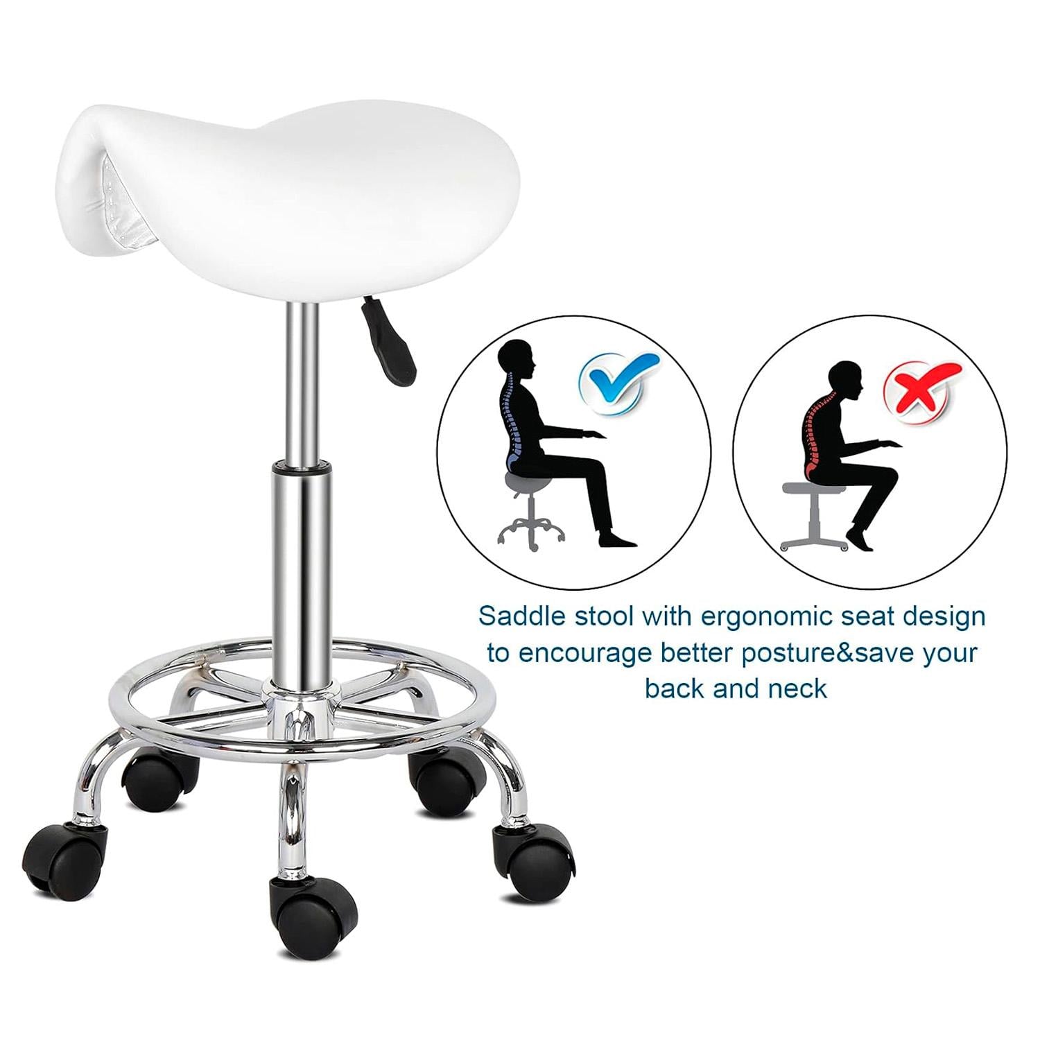 PISO DE TODO Y MÁS TABURETE ERGONÓMICO CON RUEDAS C2 - 3