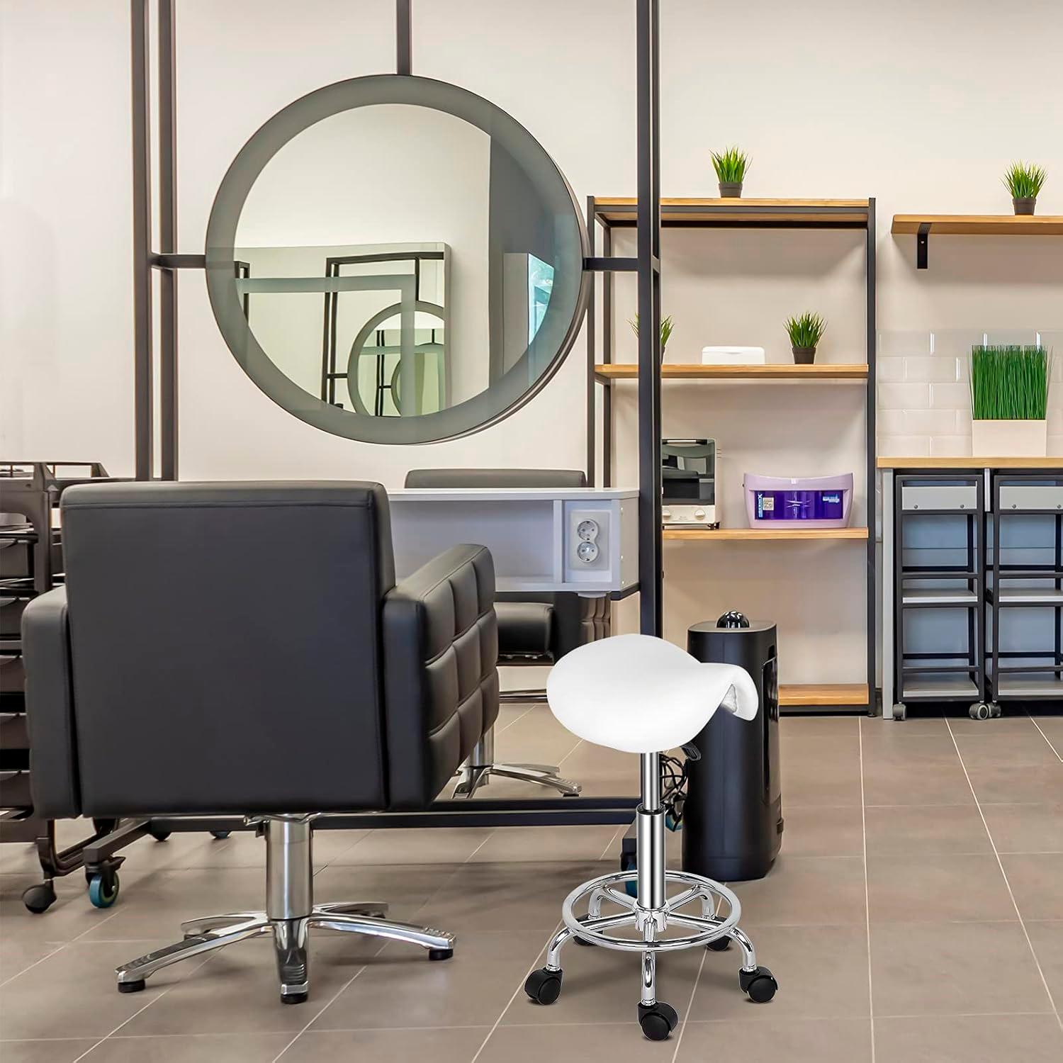 PISO DE TODO Y MÁS TABURETE ERGONÓMICO CON RUEDAS C2 - 5