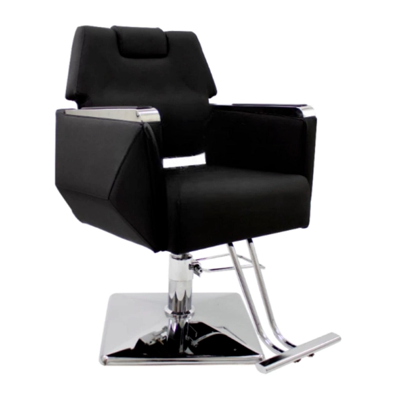SILLON DE PELUQUERIA MODELO BEAUTY STAR - NEGRO
