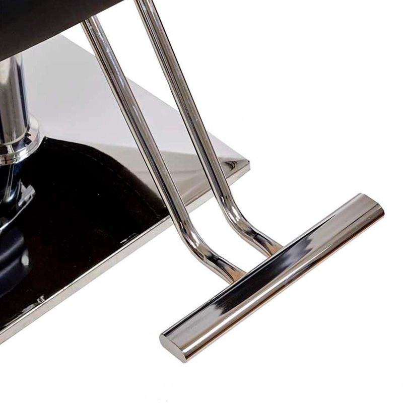SILLON DE PELUQUERIA MODELO BEAUTY STAR - NEGRO - 3