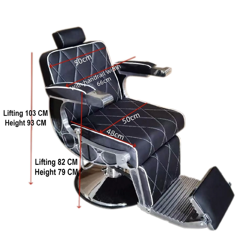 SILLON DE BARBERIA PELUQUERIA AMERICAN - 6