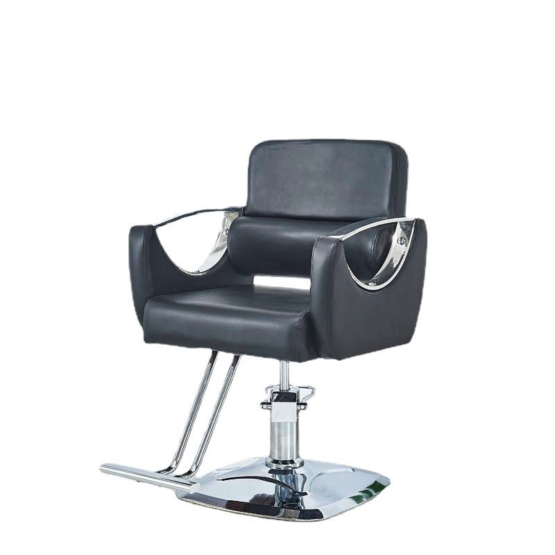 SILLON DE PELUQUERIA NEW BLACK STAR - NEGRO - 1