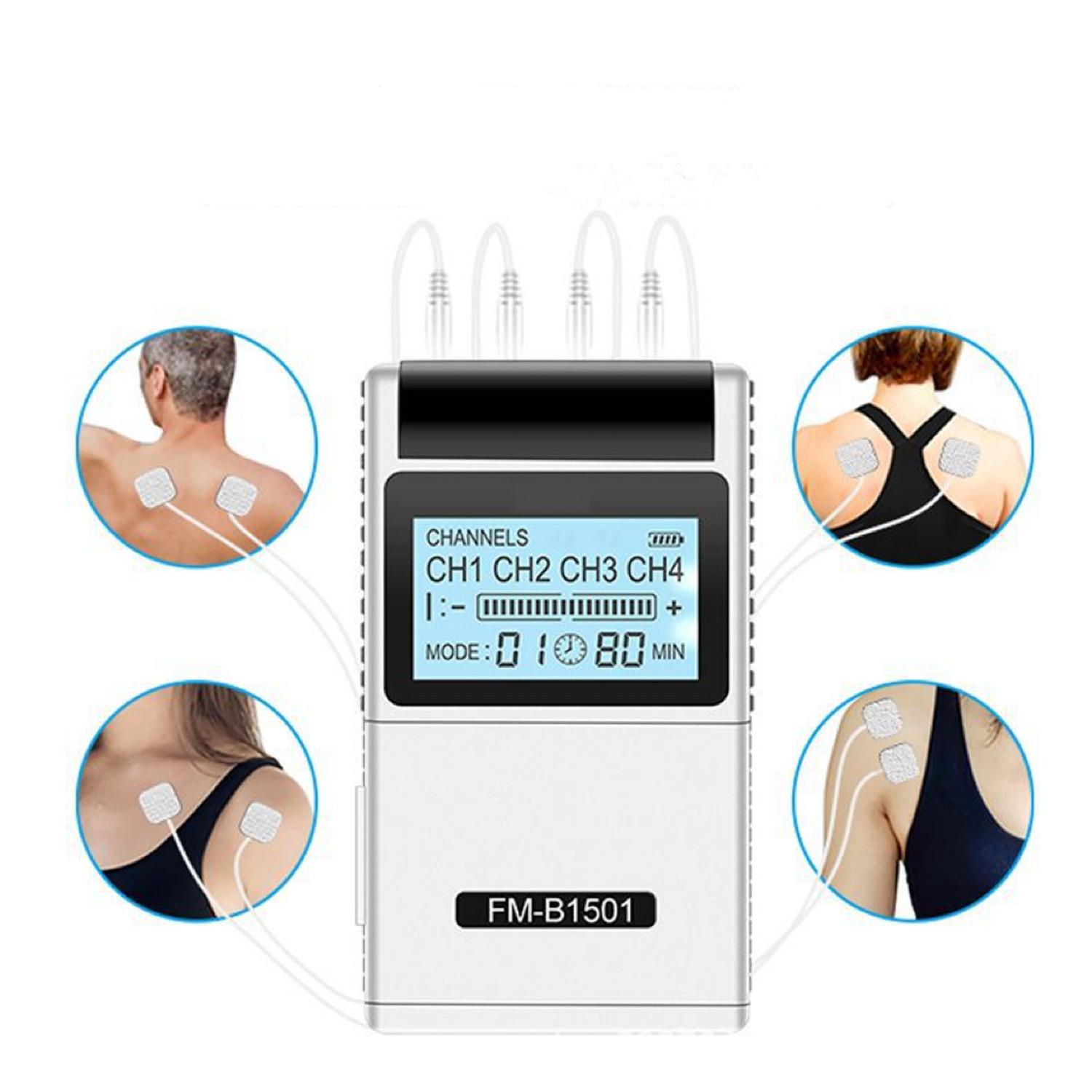 MASAJEADOR ELÉCTRICO DE TERAPIA TENS 15 MODOS - 4
