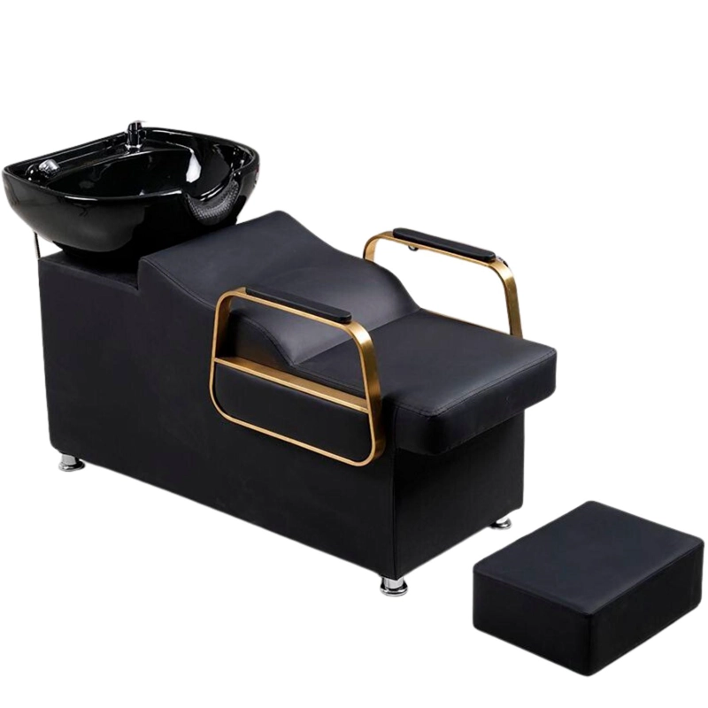 LAVAPELOS PROFESIONAL PELUQUERIA BARBERIA MODELO STAR - NEGRO - 1