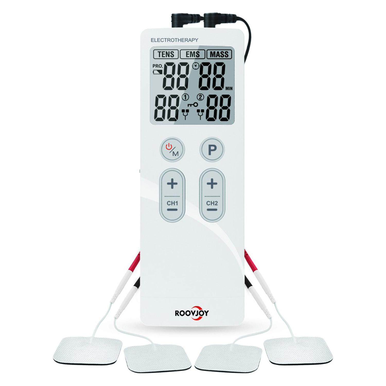 ELECTROTERAPIA + TENS + EMS + MASAJE / RECARGABLE USB / R-C3 - 1