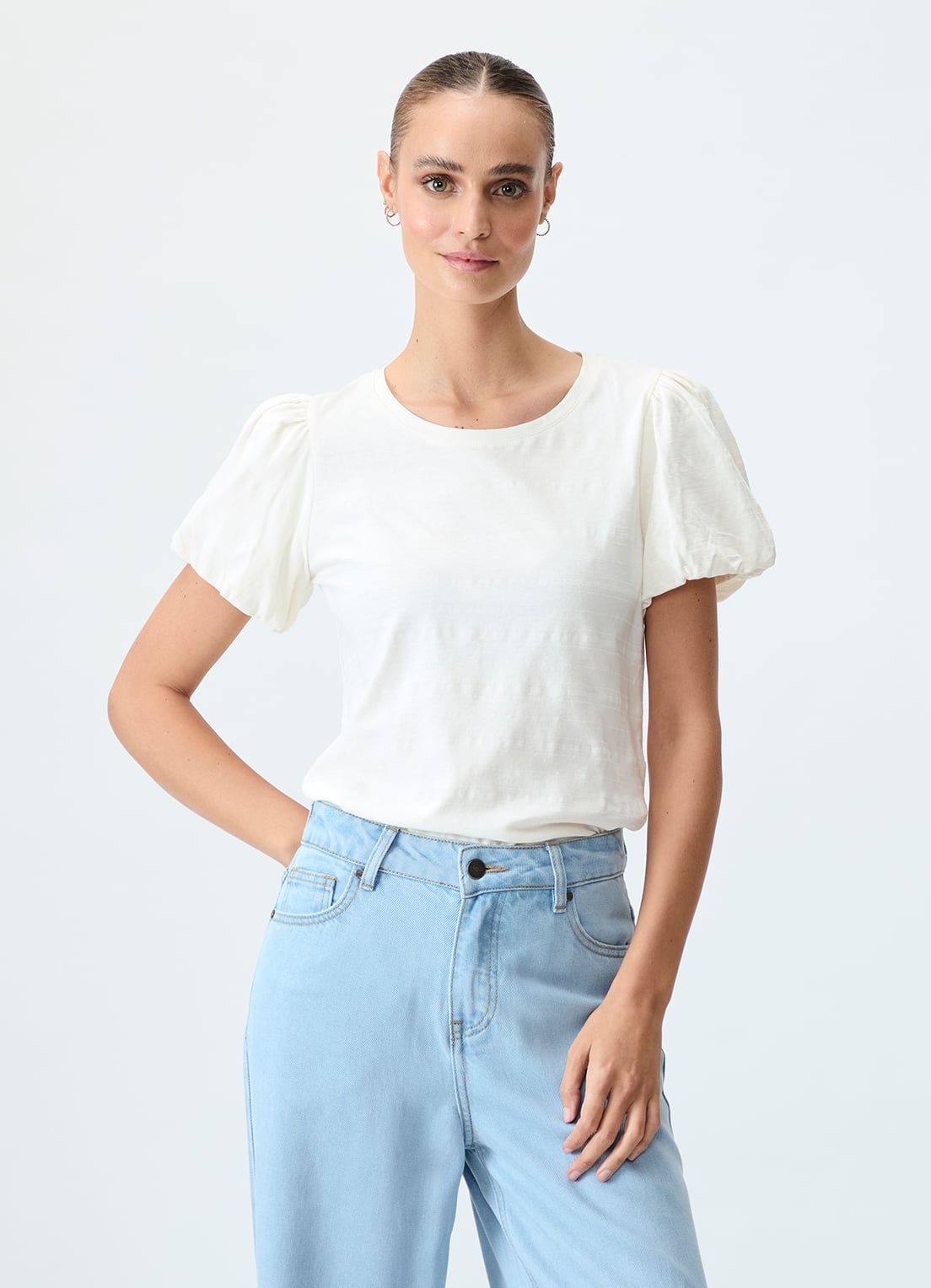 POLERA MANGA CORTA MUJER IO - 1