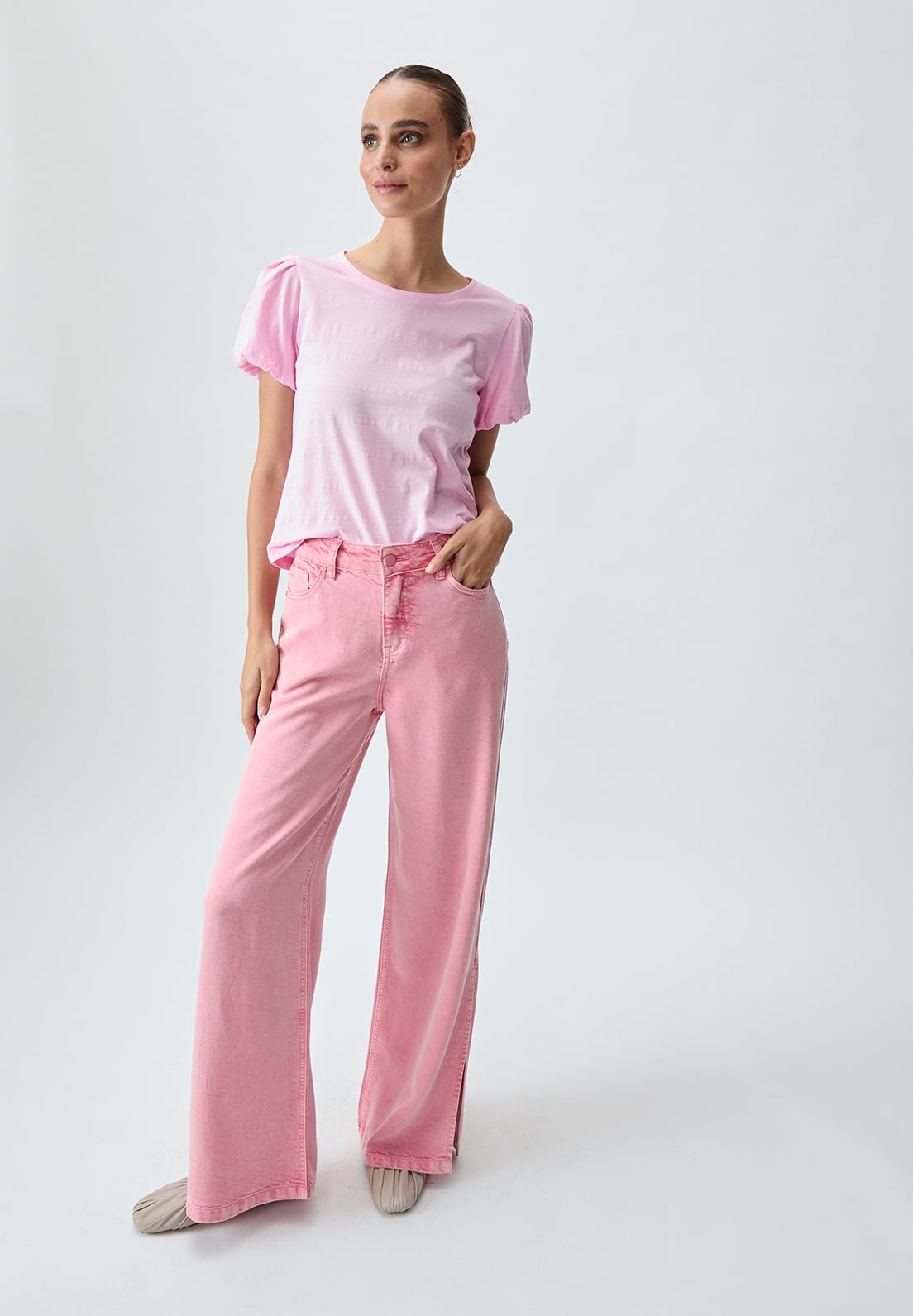 POLERA MANGA CORTA MUJER IO - 5