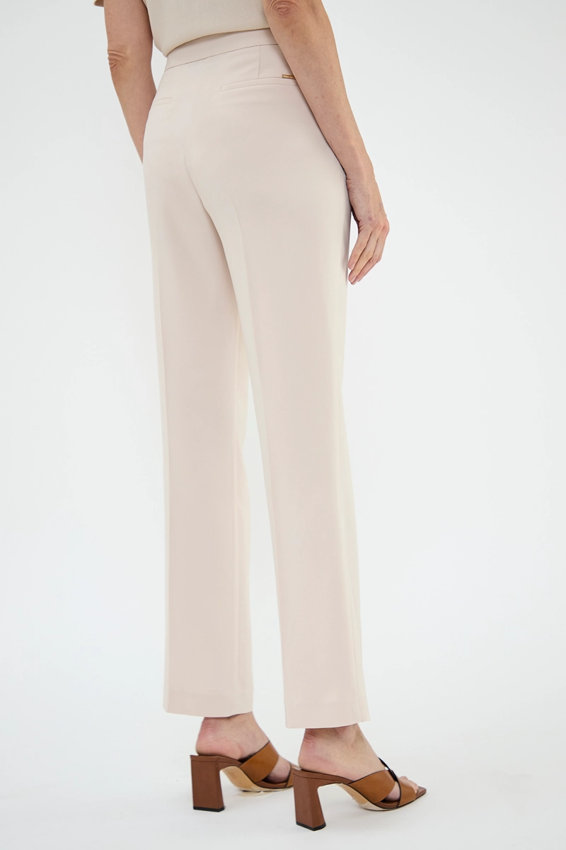 PANTALÓN MUJER MA GRIFFE BEIGE FORMAL RECTO - 5