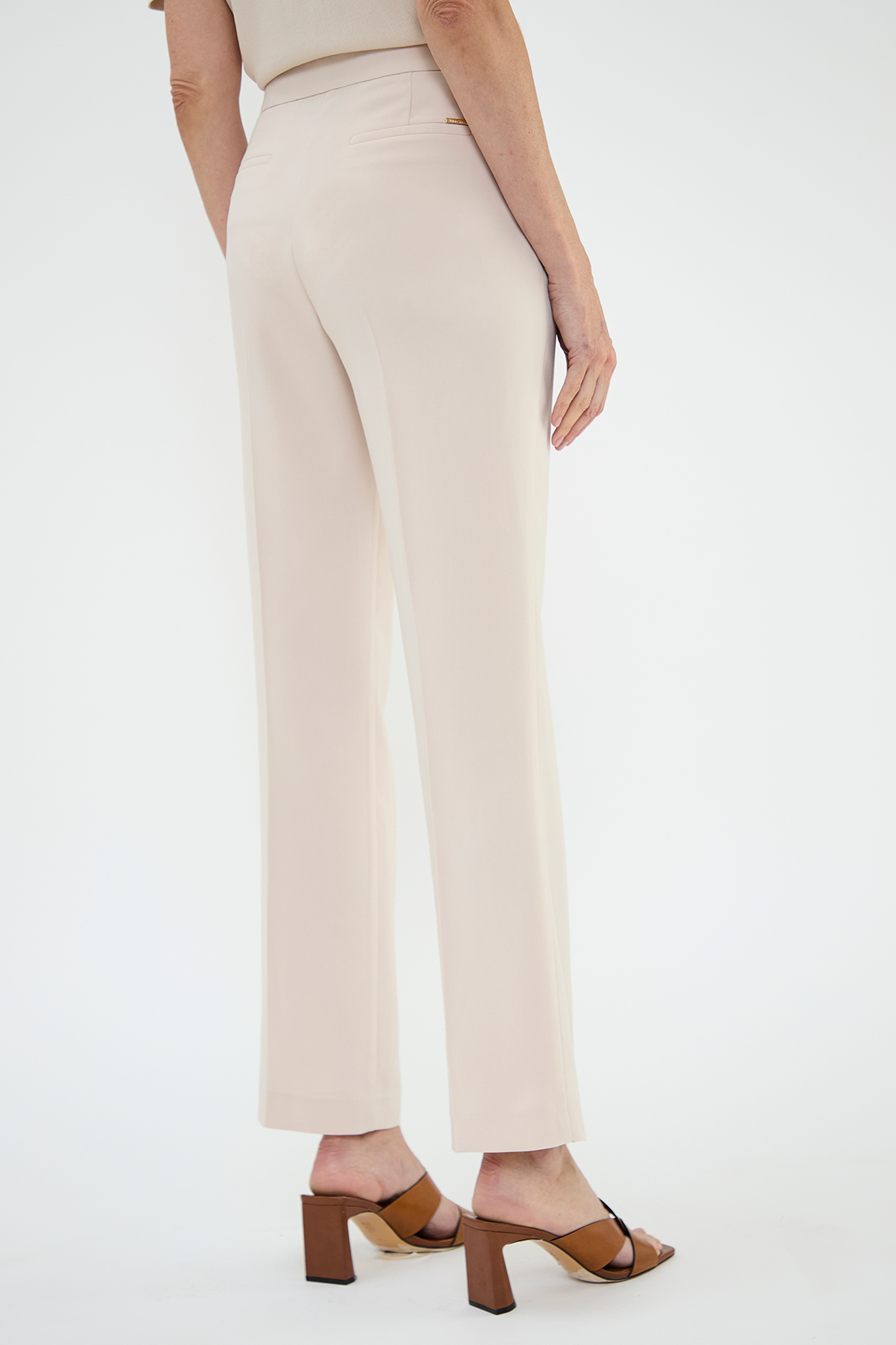 PANTALÓN MUJER MA GRIFFE BEIGE FORMAL RECTO - 5