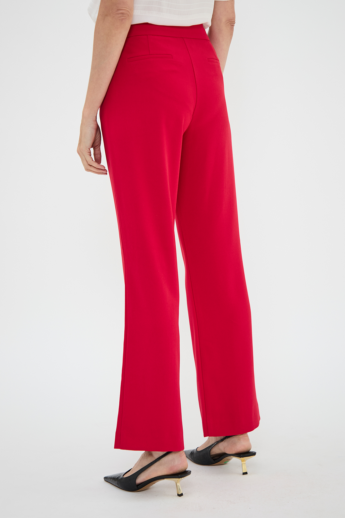 PANTALÓN MUJER MA GRIFFE FUCSIA CON CORTE PIERNA - 5