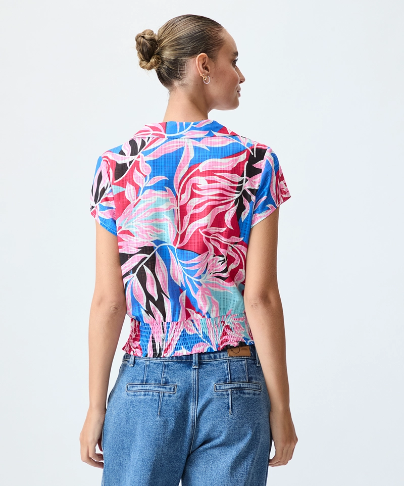 BLUSA MUJER IO FUCSIA FANTASIA - 3