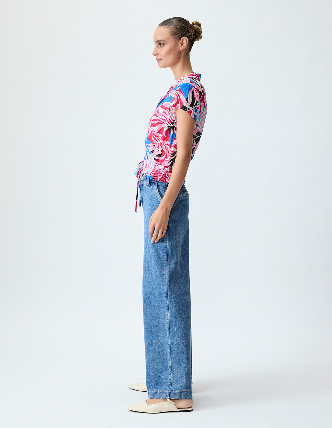 BLUSA MUJER IO FUCSIA FANTASIA - 3