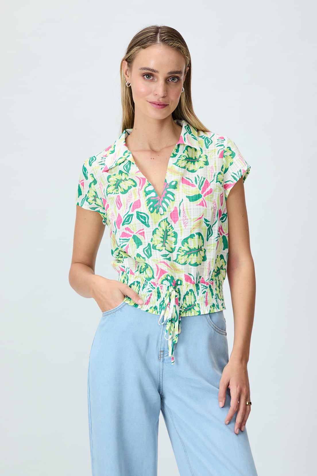BLUSA MUJER IO BLANCO FANTASIA - 5