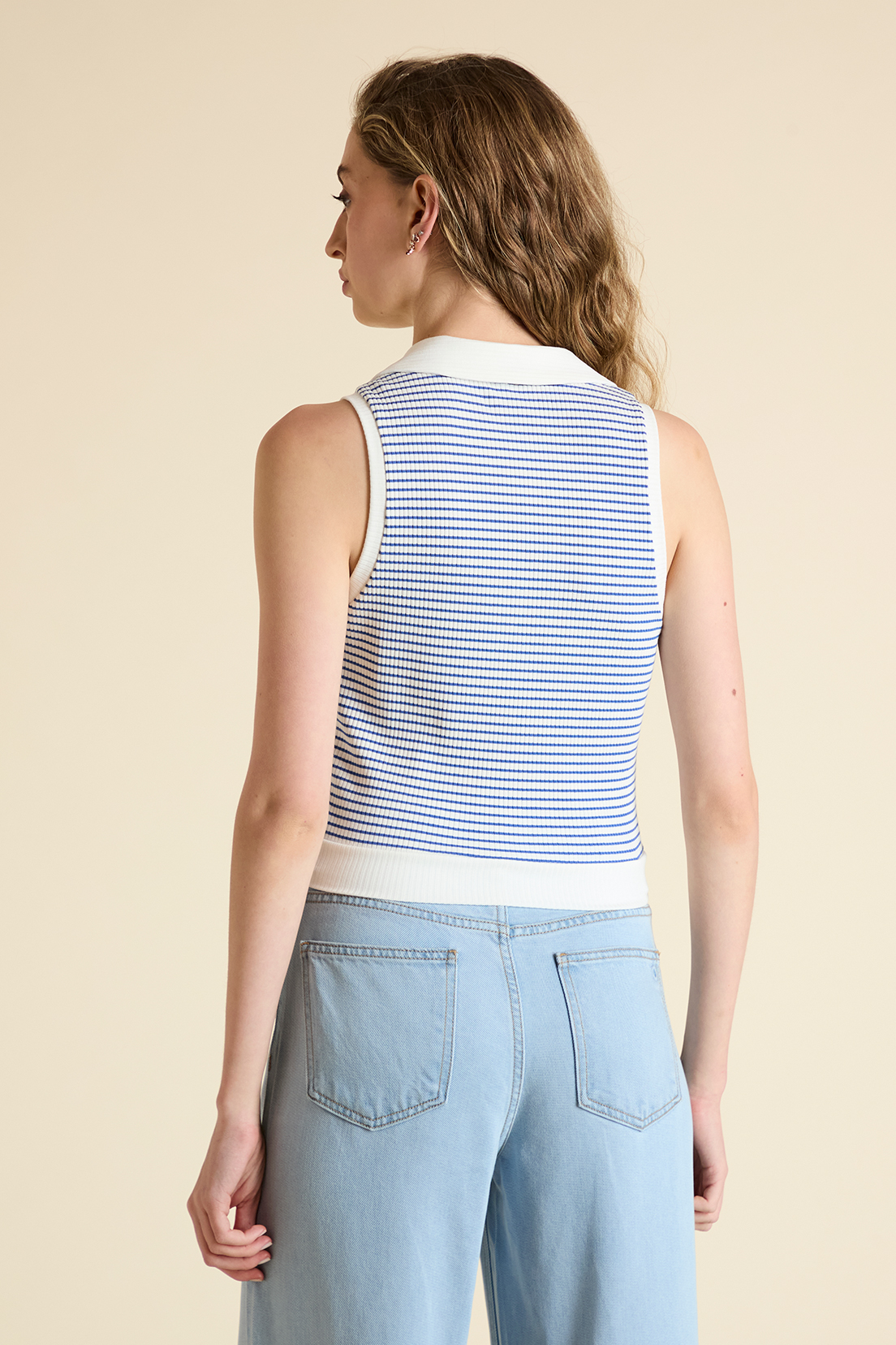 POLERA MUJER IO CELESTE FANTASIA - 4