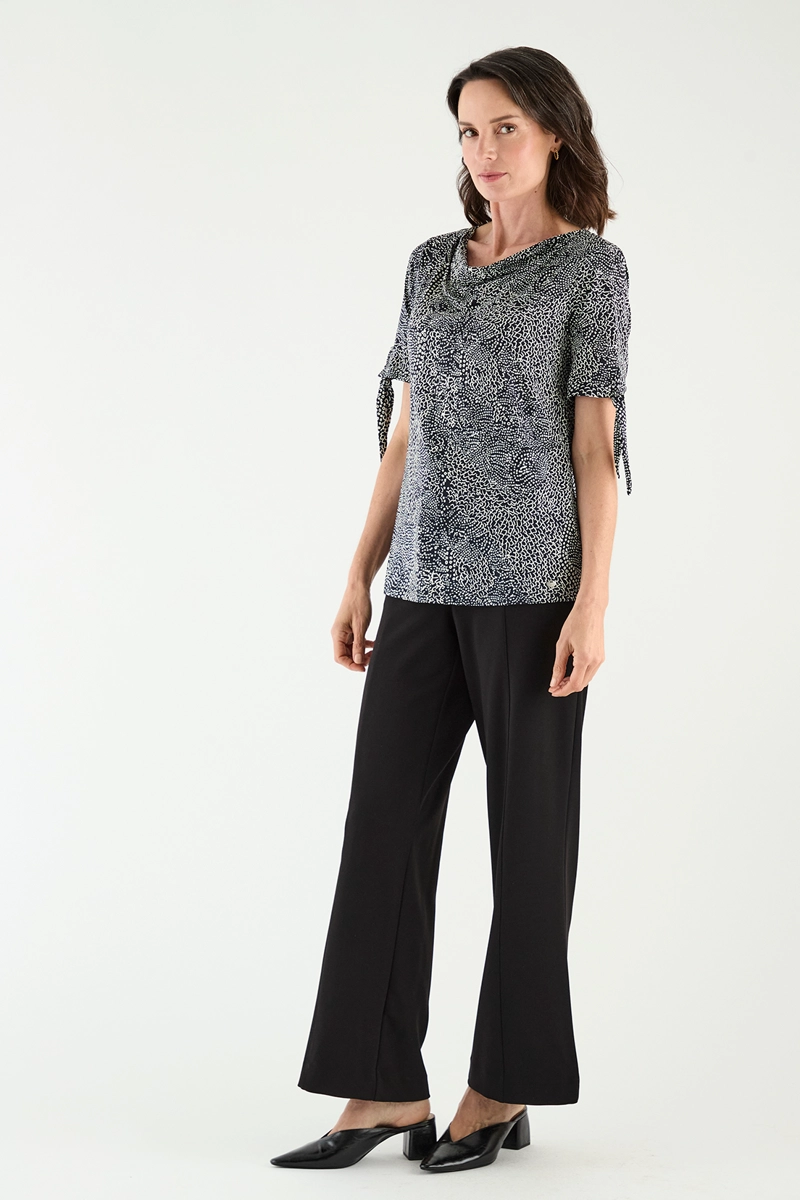 POLERA MUJER MA GRIFFE BEIGE ESTAMPADA - 3