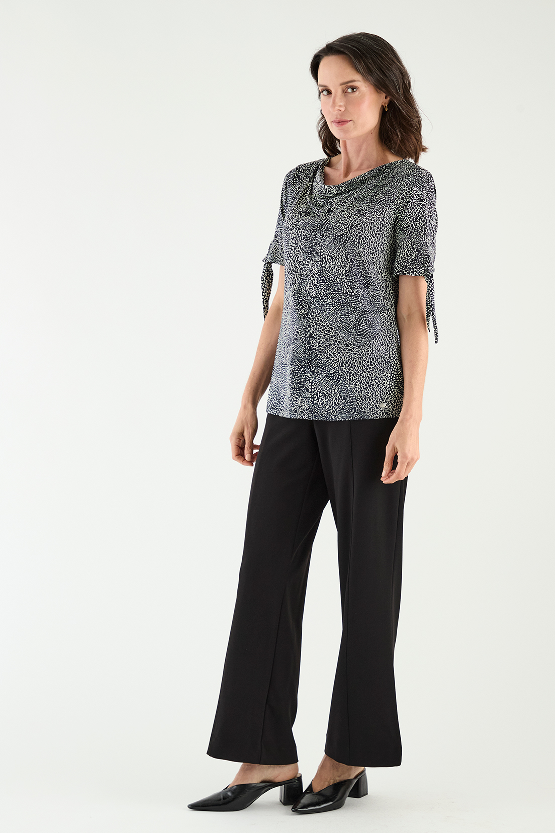 POLERA MUJER MA GRIFFE BEIGE ESTAMPADA - 3