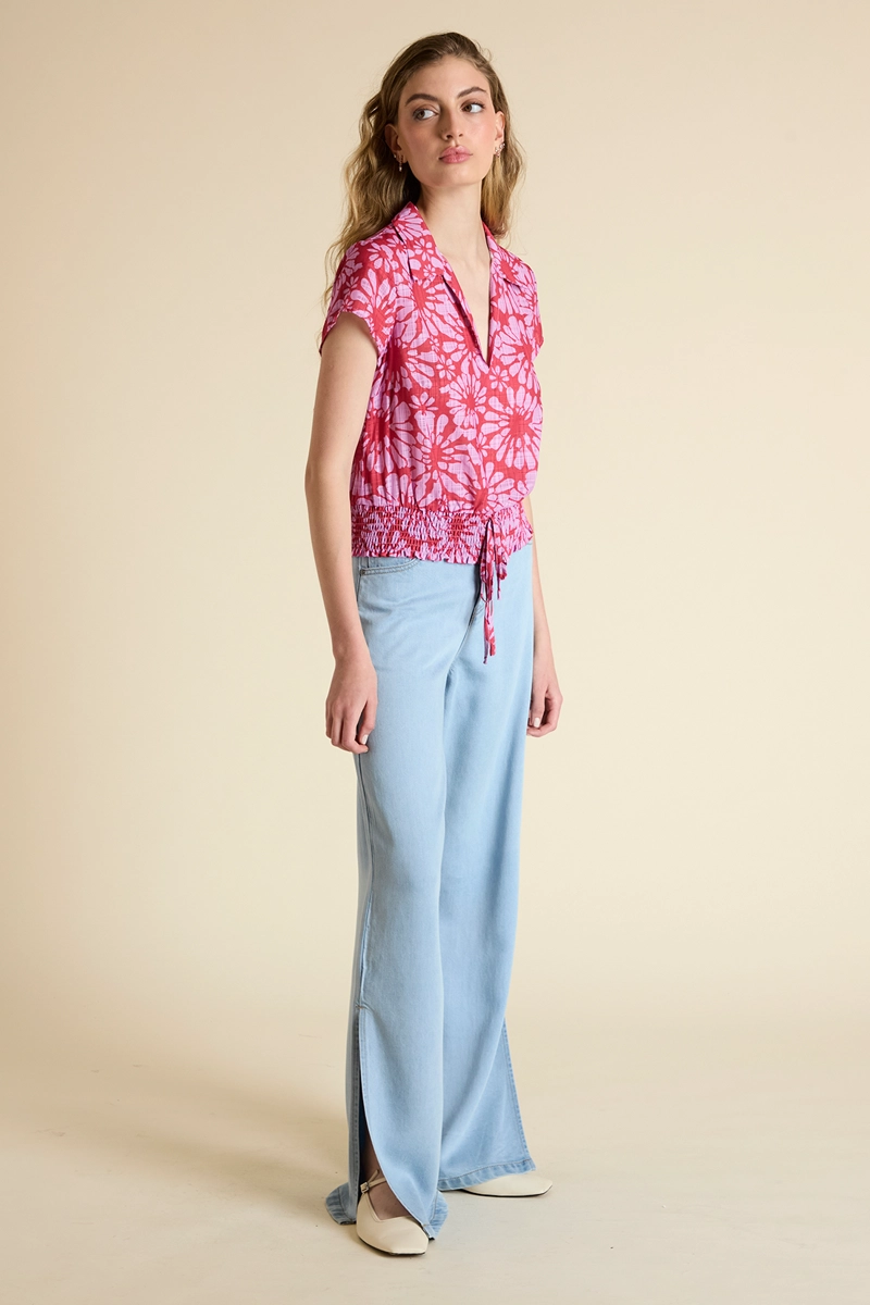 BLUSA MUJER IO ROJO FANTASIA - 3
