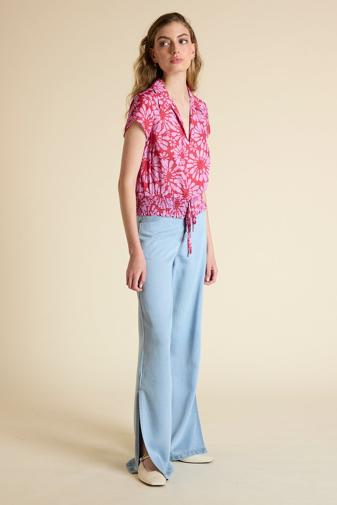 BLUSA MUJER IO ROJO FANTASIA - 3