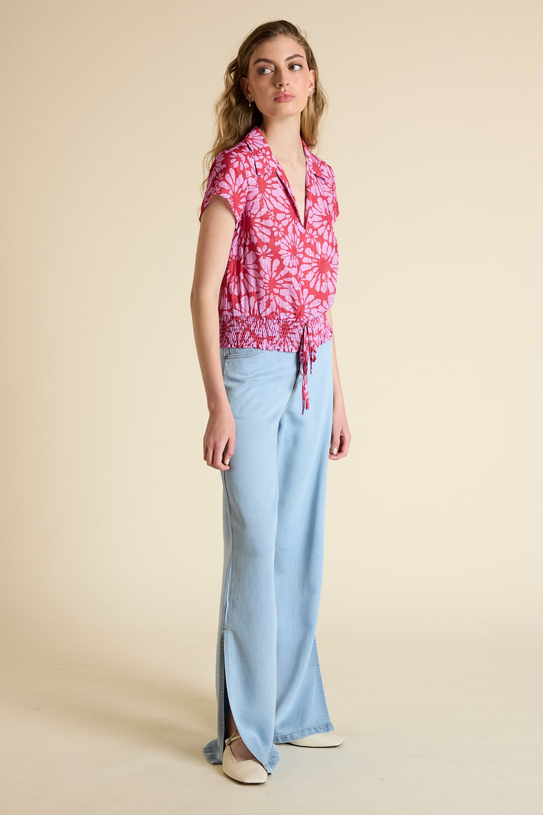 BLUSA MUJER IO ROJO FANTASIA - 3