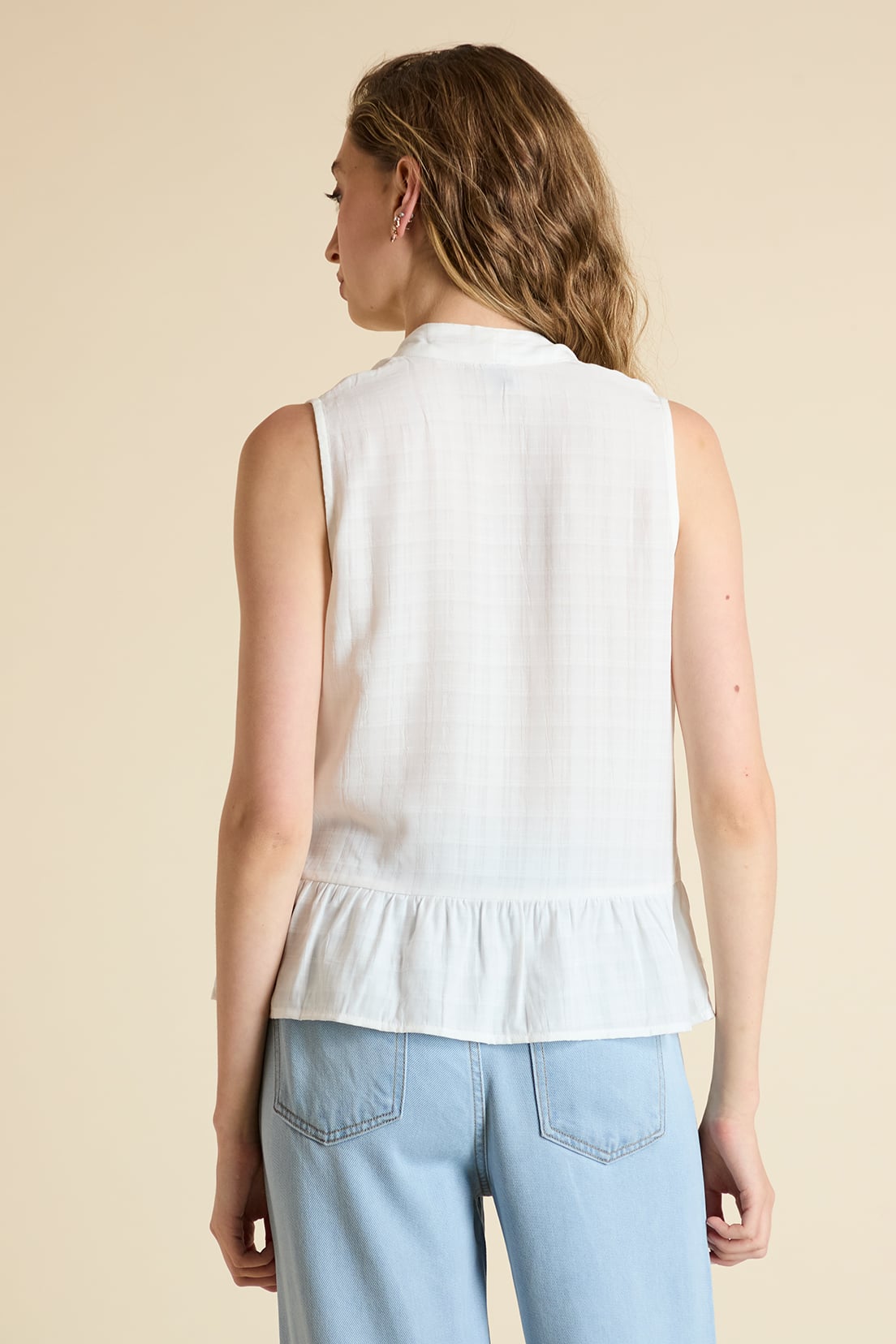 BLUSA MUJER BLANCO LISA - 3