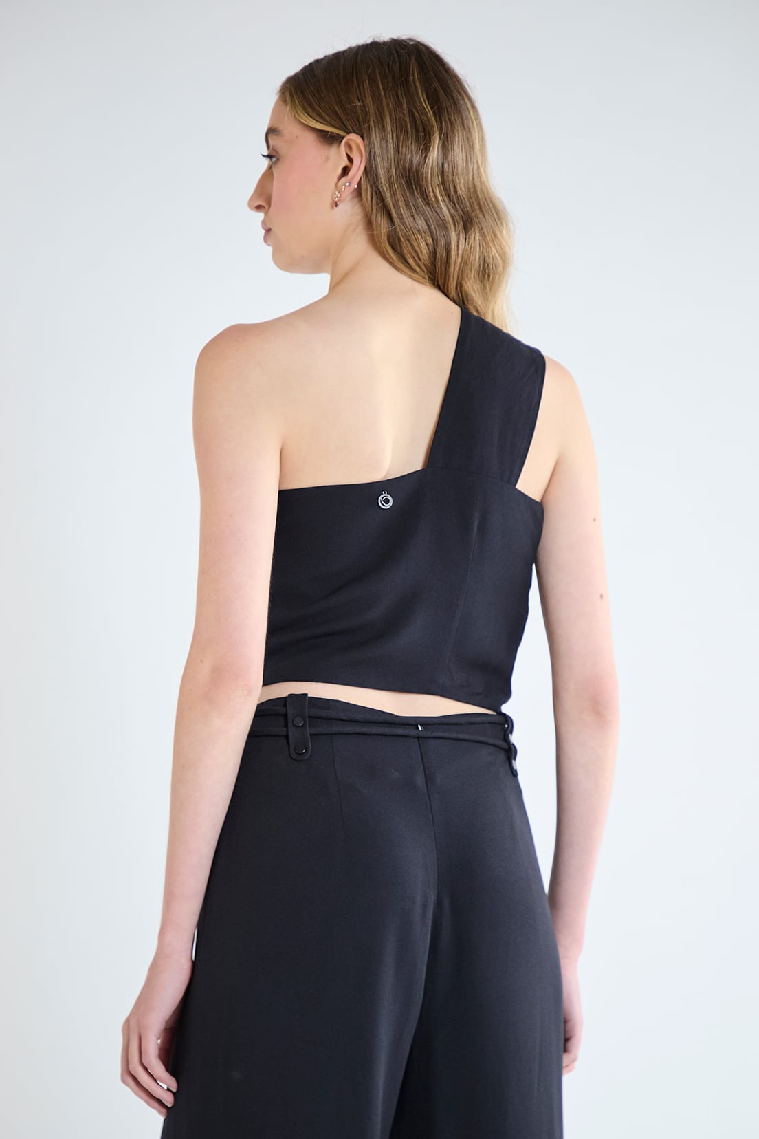 BLUSA MUJER IO NEGRO LISA - 3