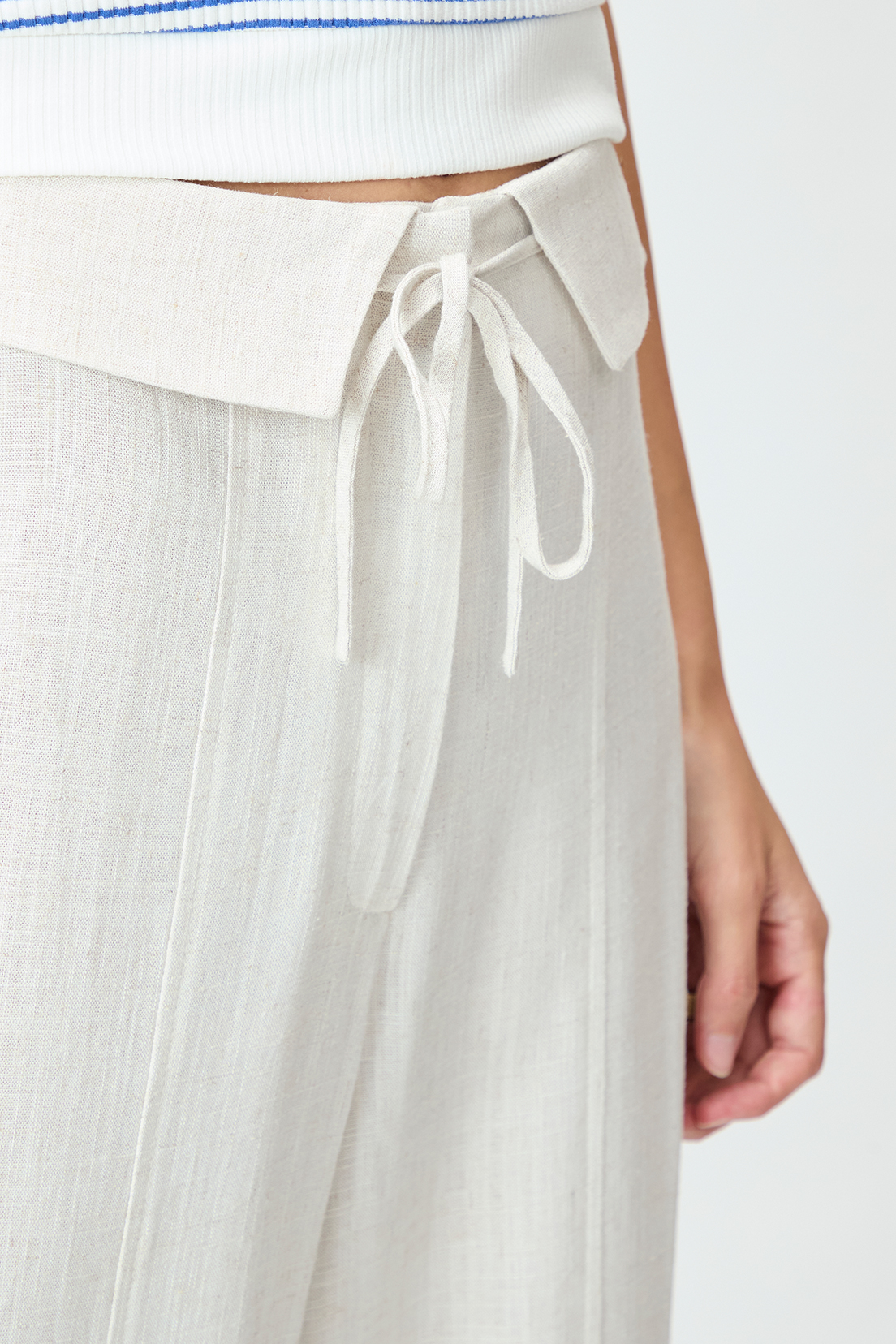 PANTALÓN MUJER IO BEIGE LISO - 3