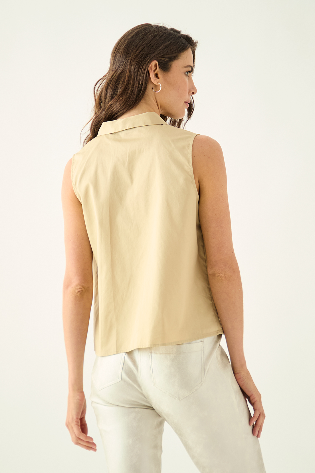 BLUSA MUJER ASH BEIGE LISA - 5