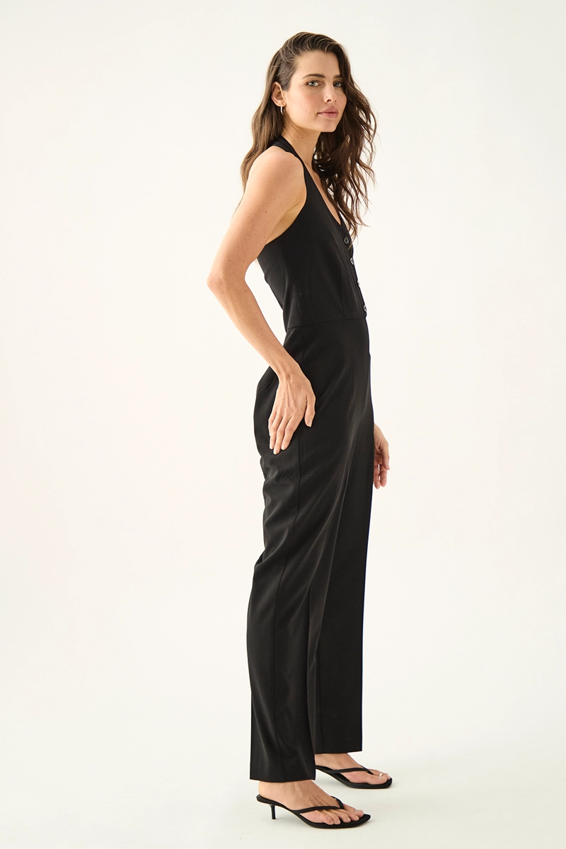 ENTERITO MUJER ASH NEGRO LISO - 4