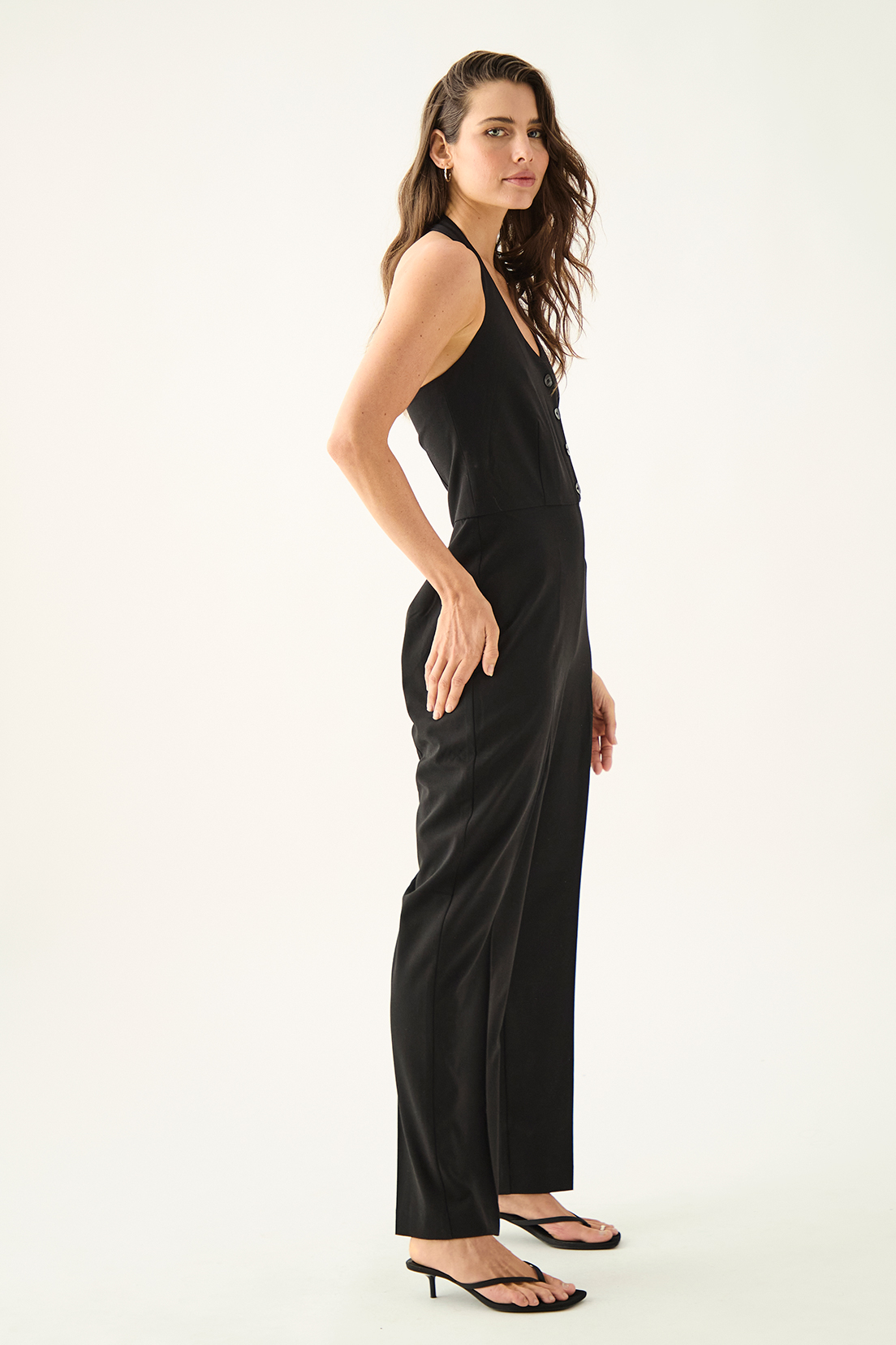 ENTERITO MUJER ASH NEGRO LISO - 4