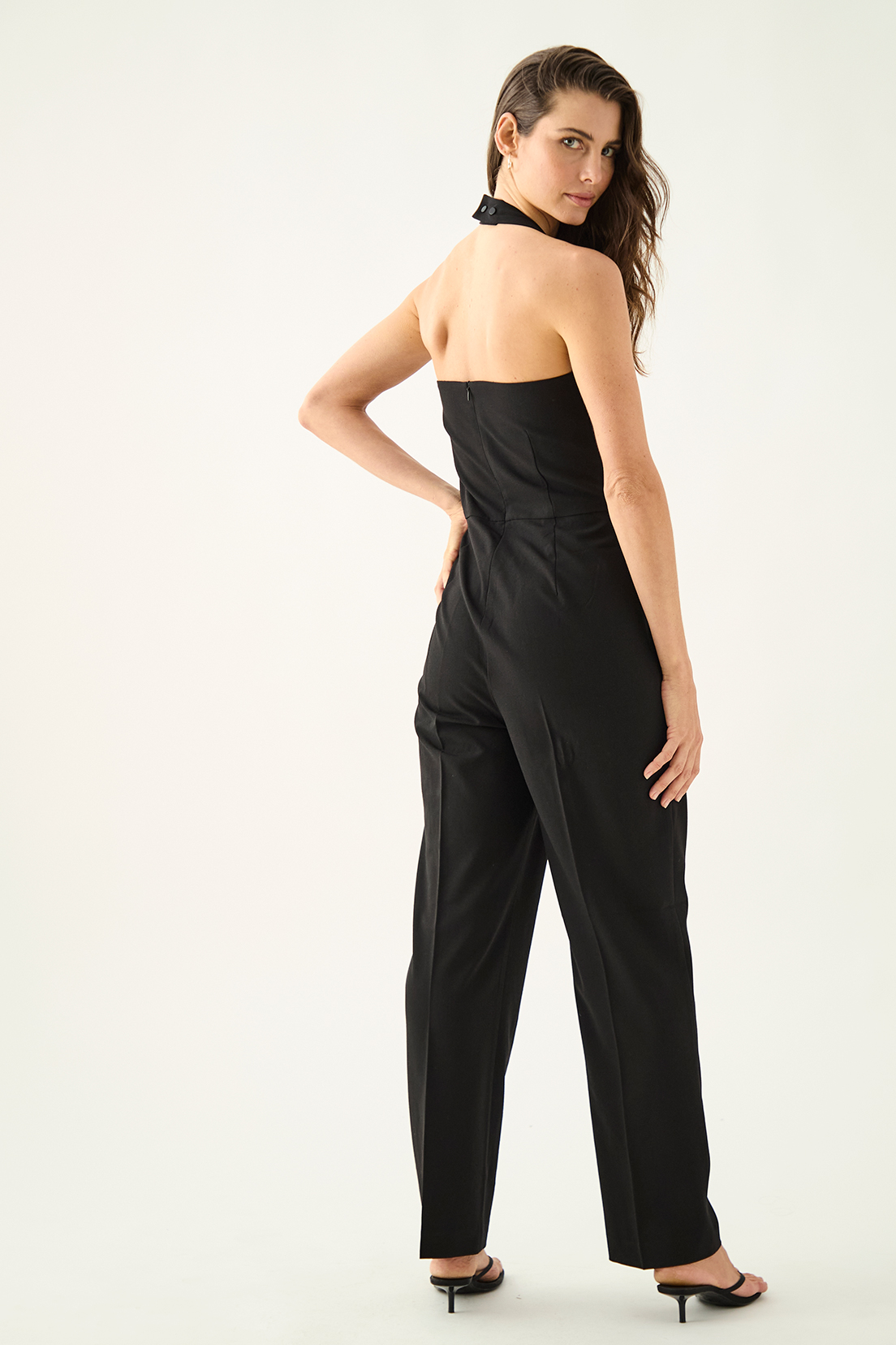 ENTERITO MUJER ASH NEGRO LISO - 5