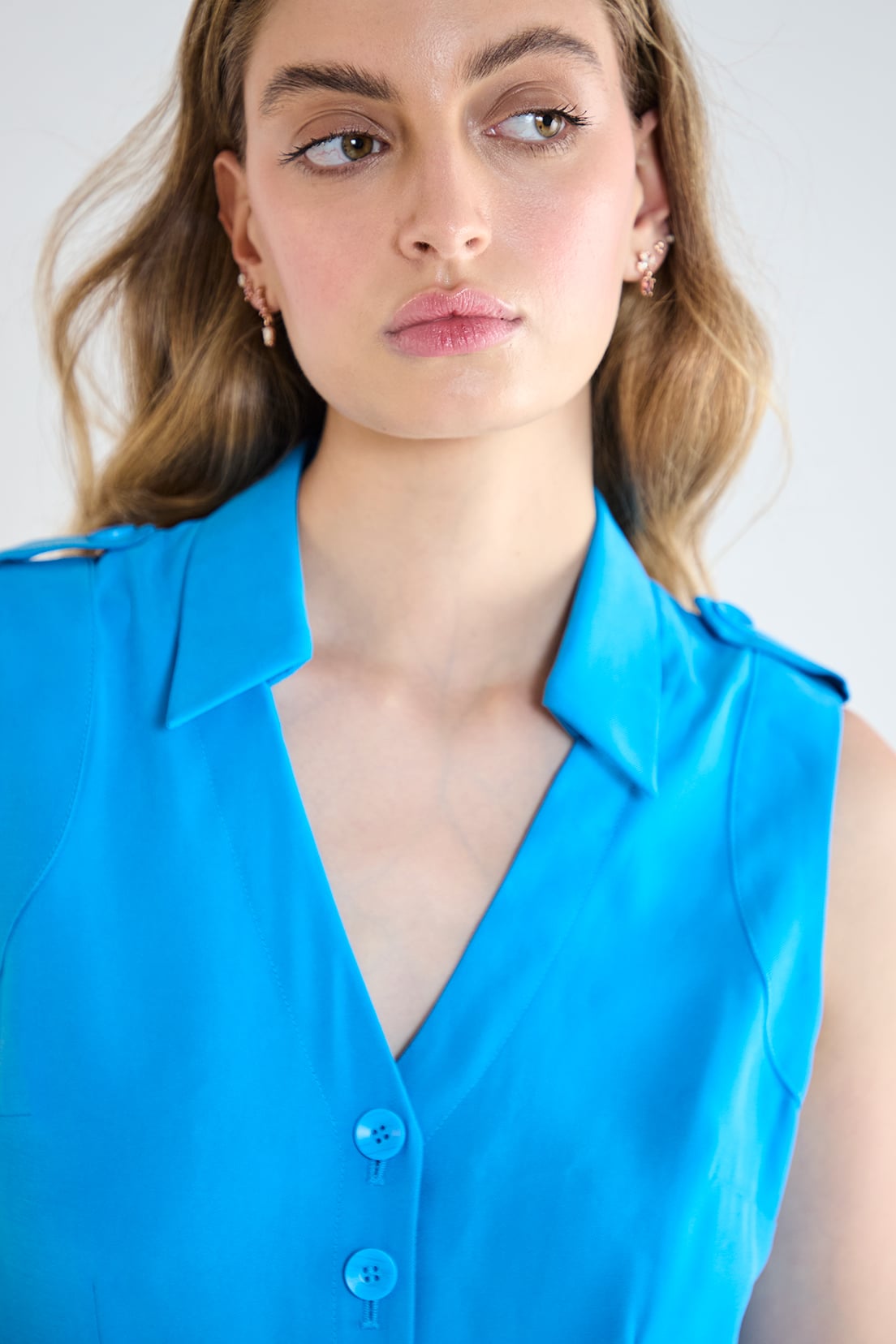 ENTERITO MUJER IO AZUL LISO - 2
