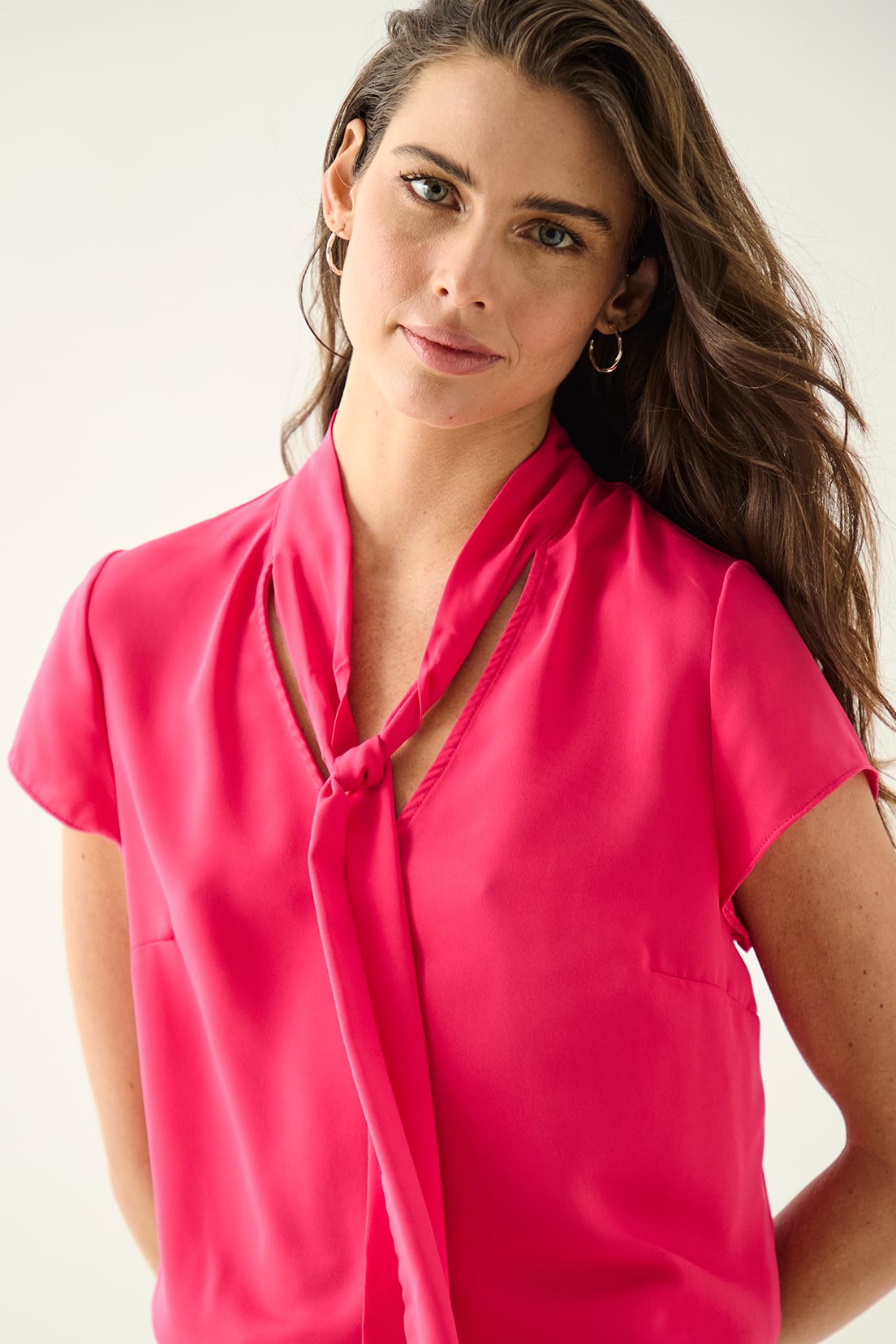 BLUSA MUJER ASH FUCSIA LISA - 2