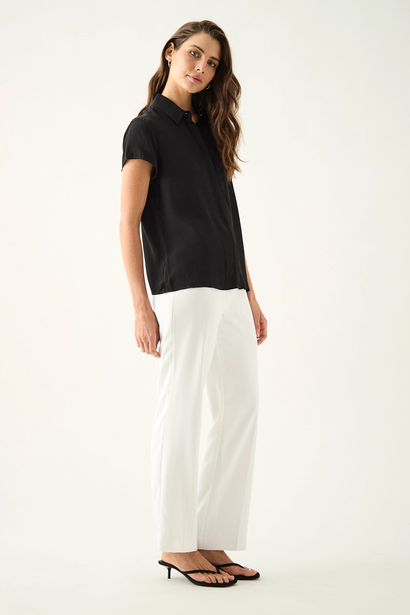 BLUSA MUJER ASH NEGRO LISA - 3