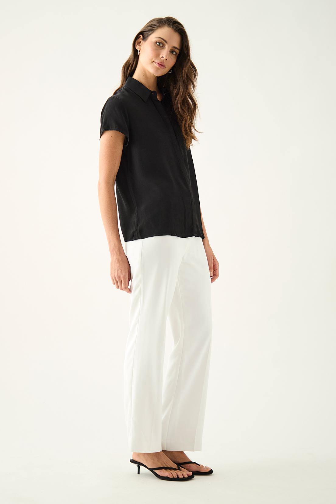 BLUSA MUJER ASH NEGRO LISA - 3
