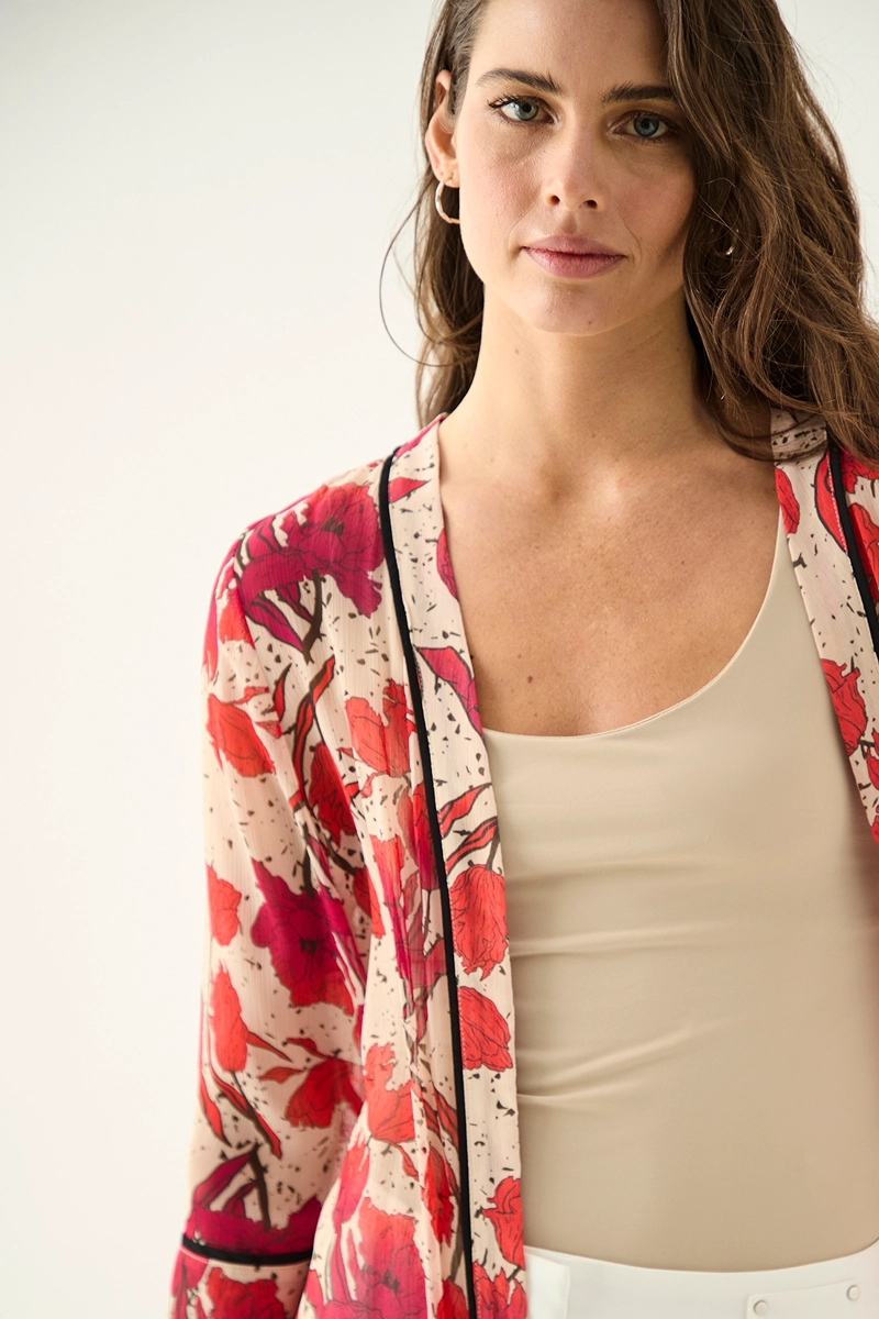 TAPADO MUJER ASH FUCSIA ESTAMPADO - 2