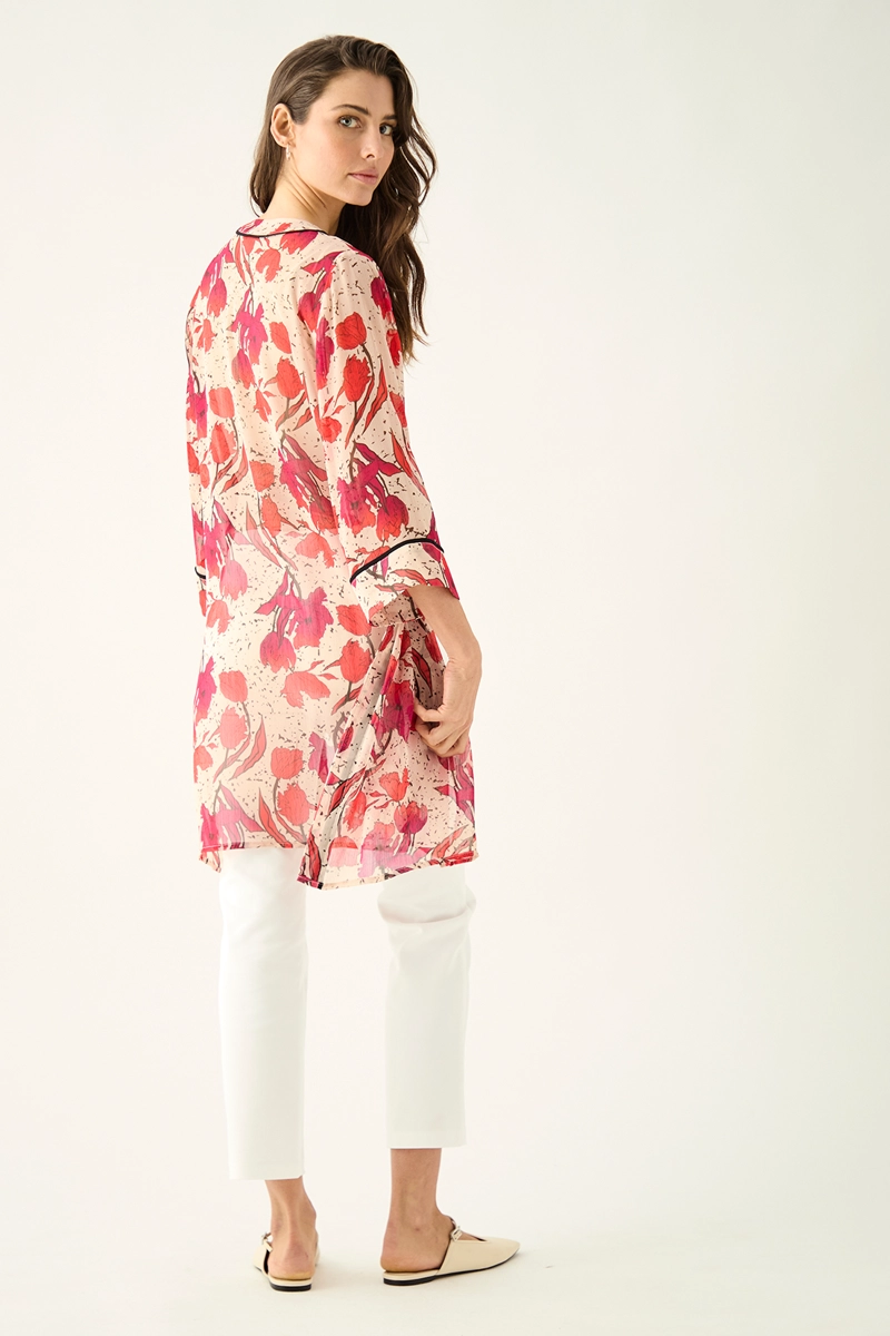 TAPADO MUJER ASH FUCSIA ESTAMPADO - 5