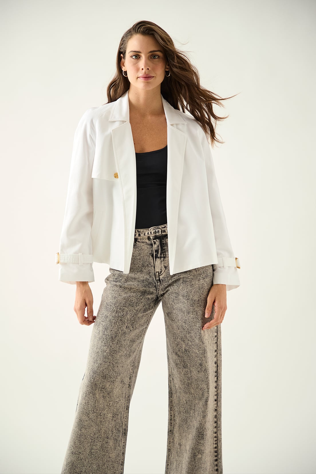 CHAQUETA MUJER ASH BLANCO LISA - 3