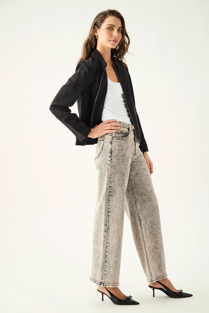 CHAQUETA MUJER ASH NEGRO LISA - 5