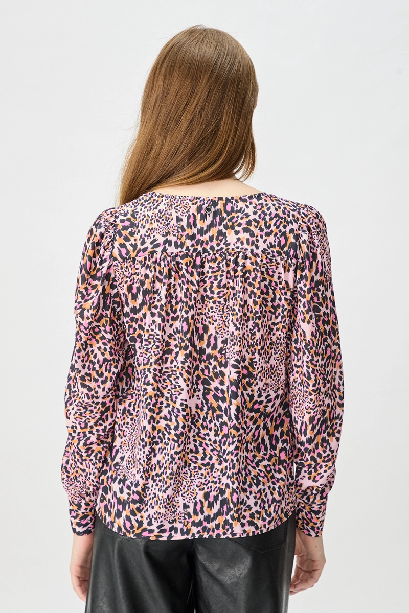 BLUSA MUJER IO ROSADO FANTASIA - 4