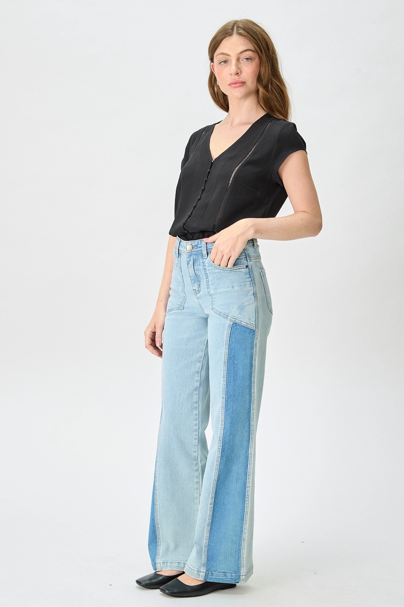 BLUSA MUJER IO NEGRO LISA - 4