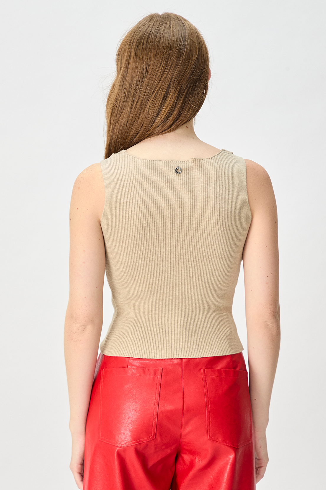 POLERA MUJER IO BEIGE LISA - 4