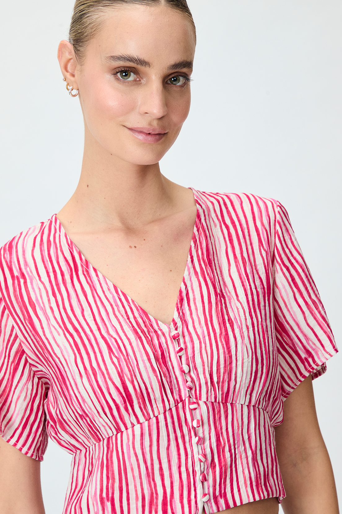 BLUSA MUJER IO ROJO FANTASIA - 2