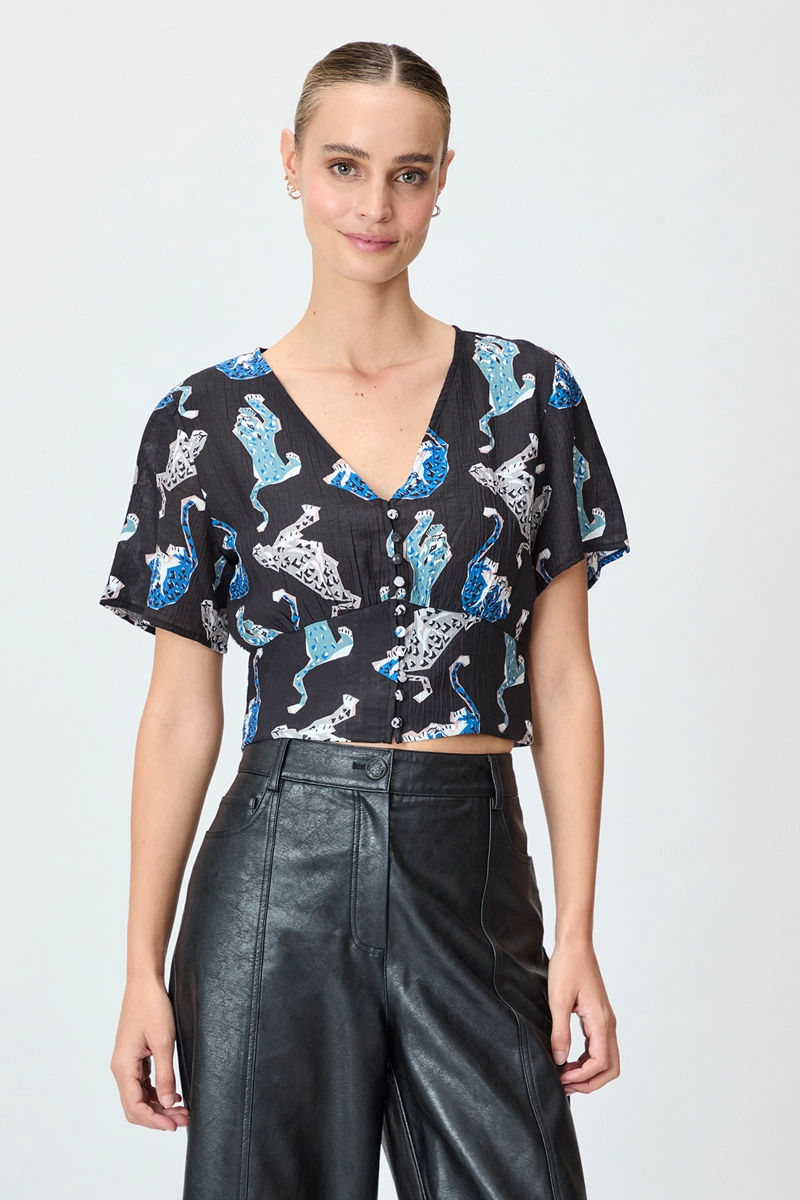 BLUSA MUJER IO NEGRO FANTASIA - 1