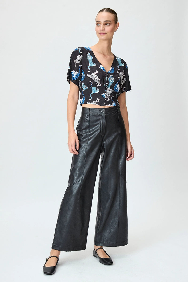 BLUSA MUJER IO NEGRO FANTASIA - 5