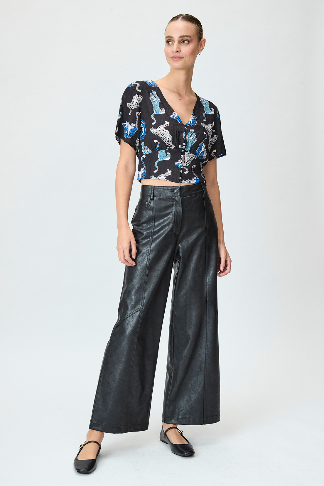 BLUSA MUJER IO NEGRO FANTASIA - 5