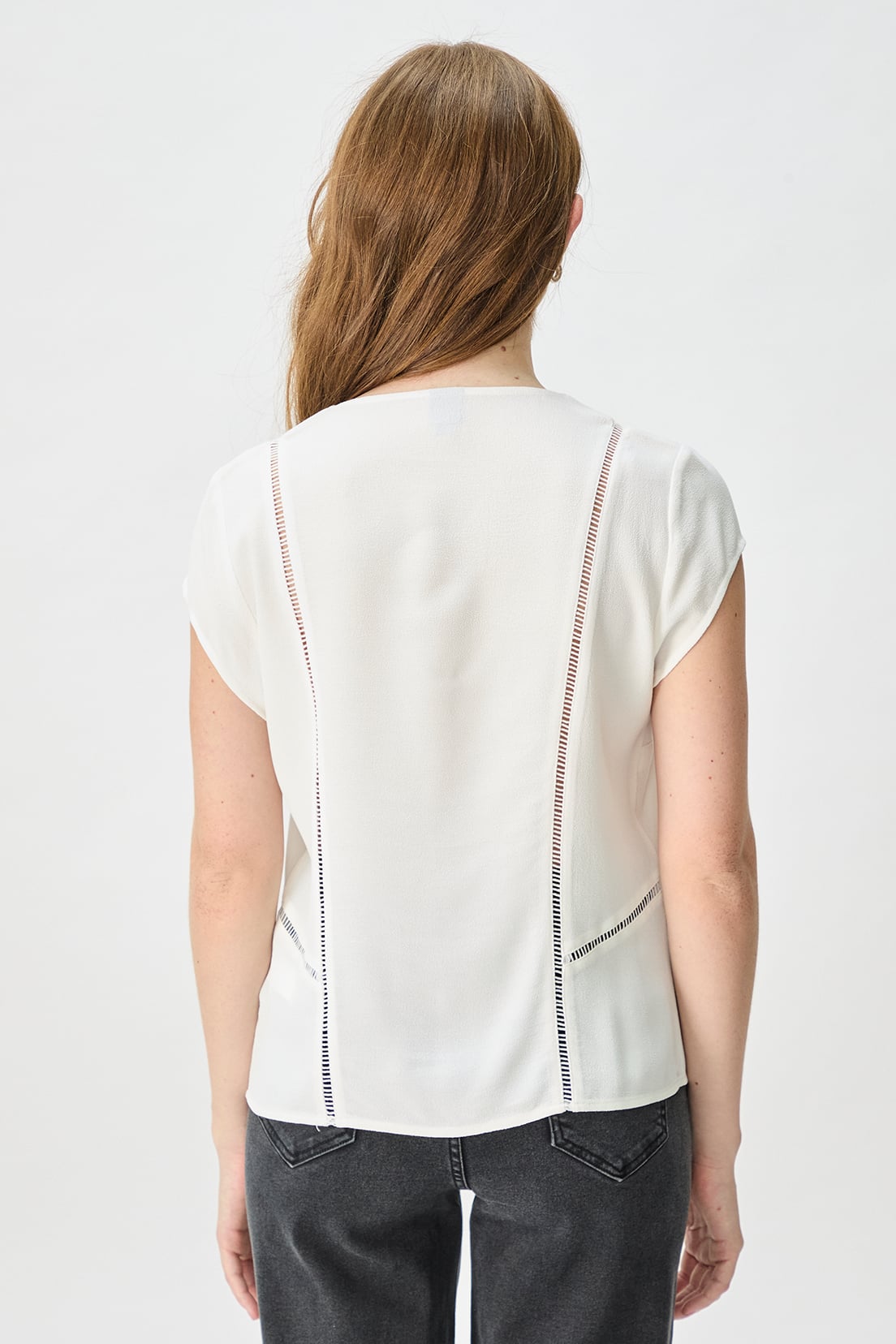 BLUSA MUJER BLANCO LISA - 4