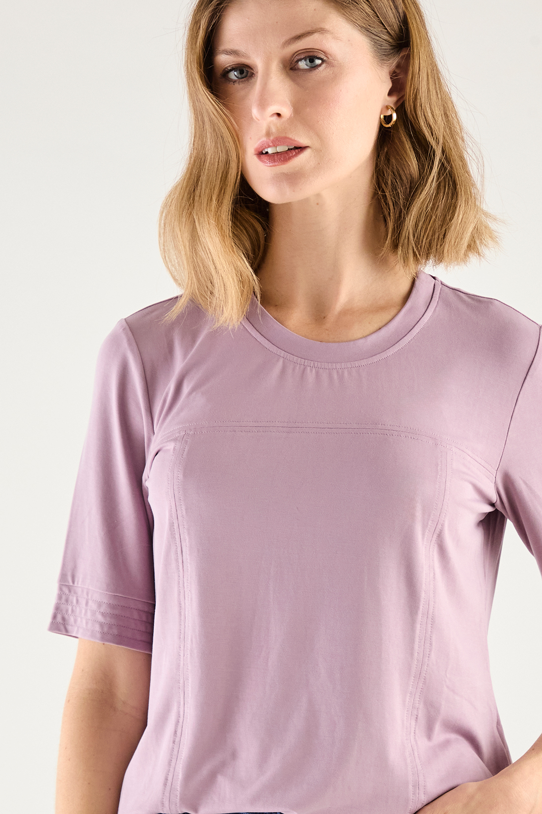 POLERA MUJER GRIFFE LILA LISA - 2