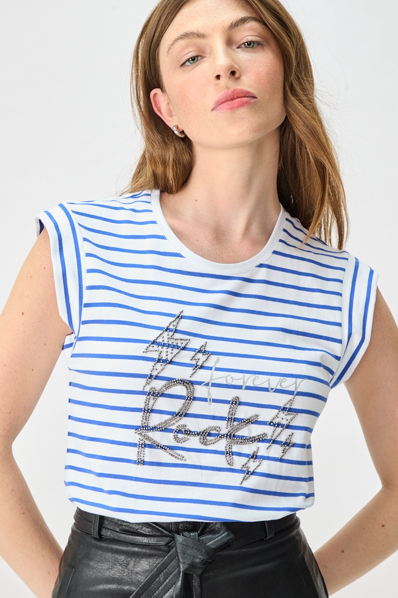 POLERA MUJER AZUL FANTASÍA - 2