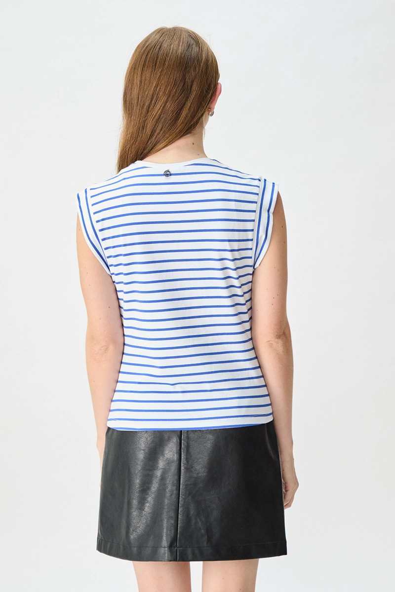 POLERA MUJER AZUL FANTASÍA - 4